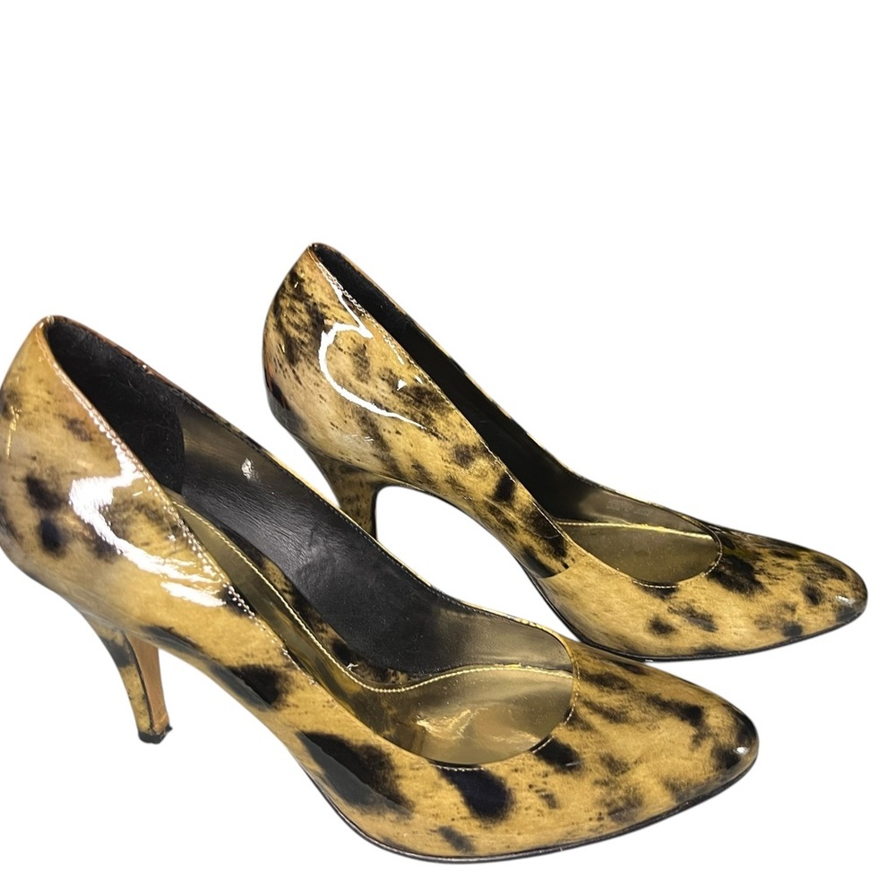 ~ Antonio Melani Patten Leopard Heels‎ Leopard Print Women's Heels Size 7.5